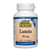 네추럴팩터스 루테인 20mg 150정 대용량 지아잔틴 캐나다직송, 1개, 150정 1병