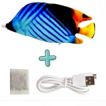 고양이 USB 충전기 장난감 고기 대화형 전기 플로피 현실적인 반려동물 씹는 린 애완동 용품 고양이강아지, JUMP Cable And Mint 9