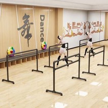 댄스바 발래바 스테인레스 1인 댄스 연습 스트레칭봉 2단 발레바, 단일사이즈