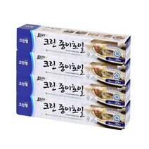 크린랲 종이호일 25cmx20m, 4개