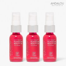 [안달로우] 천송이 로즈 모로칸 뷰티오일 3개, 30ml, 1세트