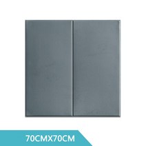 May.04 239번 화장실 자점 거품 타일 스티커 방수 방습 대리석 무늬 벽지 입체 3d 장식 배경 벽지Z, 크다., 대리석 은회색 [4M 두께 10 장 추가]