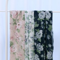 503 탐나요 로즈 하이멀티 쉬폰 원단, 네이비
