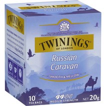 트와이닝스 러시안 카라반 티백 10개 Twinings Russian Caravan Tea Bags 10pk 20g