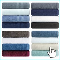 송월타올 사계절 호텔수건, 8. 40수 180g 레아 블루, 1장