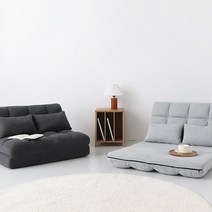 인베스코 브릭 LED 평상형 침대 Q_온슬립 미디움유로탑 매트리스, 라이트그레이