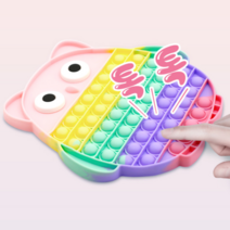 푸쉬팝 버블 톡톡 부엉이