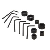 Utoolmart 3-12mm 직경 깊이 톱 칼라 알렌 렌치있는 탄소강 링 포지셔너 로케이스스터 목공 릴 비트 도구, 3-8mm 1pcs, 09 3-8mm 1pcs