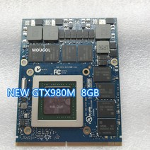 새로운 GTX980M GTX 980M N16E-GX-A1 비디오 디스플레이 그래픽 카드 MSI GT60 HP 8760W Clevo P150HM, 한개옵션0