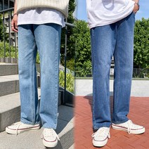 [1+1]밴딩 와이드 워싱 데님 팬츠(3color)