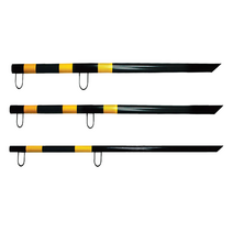 토공용지주 포스트바 공사장 경계말뚝 철재지주 울타리 휀스 토목 안전말뚝 매립식, 42 파이