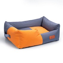 강아지침대올 시즌 내구성 강아지 침대 방수 세척 가능 옥스포드 패브릭 파쇄 메모리 폼 강아지 침대 강아, [01] 53x42cm, 03 Color 2_01 53x42cm