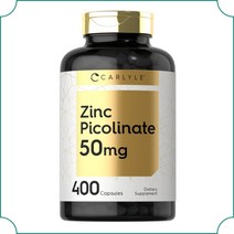 칼라일 아연 피콜리네이트 50mg 400캡슐