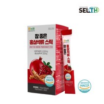 SELTH 홍삼담은 석류스틱 액기스 6년근 홍삼정 농축액 홍석류 젤리 30포