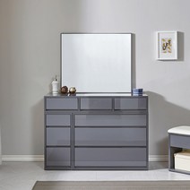 [솔직한가격] HZ307 이동형 화장대 거울 세트 4colors가구전문점 빠른대응, 화이트그레이