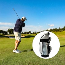 남성 여성 골프백 골프 공 가방 PU 내마 모성 스지 볼 파우치 홀더 남자 스포츠 액세서리 Drawstring, 03 White 3Pcs Ball