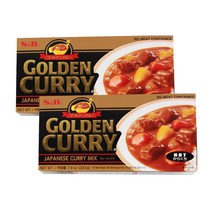 (3종 묶음모음) 에스앤비(S&B) 골든카레 (순한맛 중간매운맛 매운맛) 220g, (2개묶음 ) 매운맛 220gx2, 2개