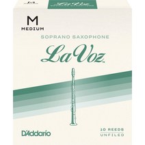 RICO 리드 라 보즈 소프라노 색소폰 미디엄 (10 매입) RIC10MD