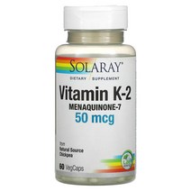 솔라레이 비타민 K-2 메나퀴논-7 50mcg 60정