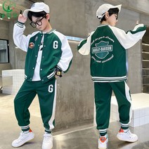 셀럽당 주니어 트레이닝 세트 소년용 트레이닝 중학생 점퍼 세트