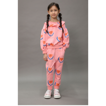 [매직에디션HU]덕콰이어트 DQ33-TS105PK 데이플라워 맨투맨 23년 FW신상 가을신상 아동복 현대울산