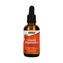 Now Foods 나우푸드 리퀴드 비타민 D3 400IU 59ml 비타민D MCT오일 콜레칼시페롤 라놀린 액상 약들약 고약사