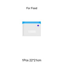 압축팩펌프 휴대용 여행용 미니 자동 진공 기계 펌프 가정용 보관 가방 의류 식품 수비드 실러 포장 포장기, 1pcs-22x21cm-Food