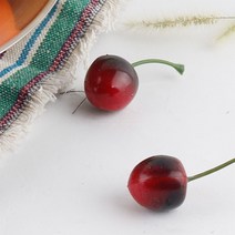 모조과일/과일모형 체리 (10개묶음)