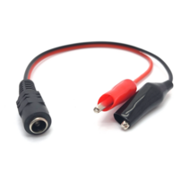 5.5 2.1 DC잭 악어클립 전원 연결 케이블 선