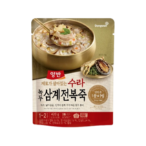 양반 수라 녹두삼계전복죽, 420g, 5개