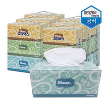 크리넥스 4600161 미용티슈 콤비 200매(2겹) 18각 한박스 갑티슈, 4600161 크리넥스 미용티슈 콤비 18각 1박스, 1box, 18개