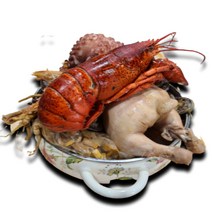 [12시전 주문시 당일출고] 해신탕 밀키트 세트 복날 초복 중복 말복 몸보신세트 해천탕 해물 삼계탕 백숙 닭백숙 보양식 전복 문어 랍스터, 해신탕(프리미엄), 해신탕(프리미엄)