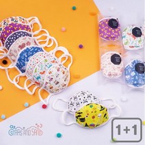 별과모래 [별과모래] 봄가을용 마스크 1+1 /유아용/고급선물포장, 에그마요(유아용)/북유럽아침PB(유아용)