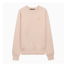 [아크네 스튜디오] (당일) 22FW 페이스 로고 핑크 맨투맨 CI0131 PINK