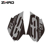 BMW R1200GS 모험 GS ADV 2005 -12 년을위한 기관 자전차 연료 를위한 에폭시 수지 과정 반대로 미끄럼 방, 12 Frosted-B3