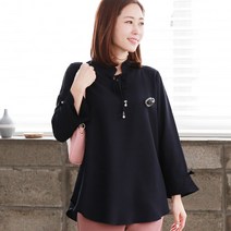 진주 리본 블라우스 BL312