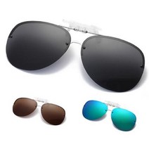 soooooo몰_남자 여자 안경 위에 쓰는 클립 둥근테 편광 선글라스 온선 탈부착 형선 특이한 탈착 탈착썬 에쓰는 클립온_더수sSHOP