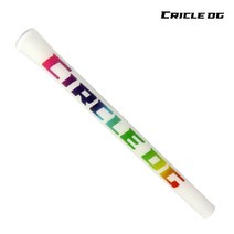 써클 디자인 골프 실리콘 미끌림 엘보 방지 드라이버 아이언 골프 채 남성 그립 낱개, 화이트 컬러 1개