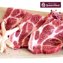 퀸미트 돼지 목살 400g+400g / 캐나다산, 냉동)목살400g+400g수육용, 2개
