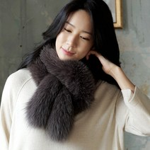 바이메르 사가폭스 퍼 머플러 롱사이즈