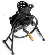 옥수수 탈곡기 알까기 알분리 소형 수동 탈피기 농사, D - 철판 두꺼운 강철 베어링 타입