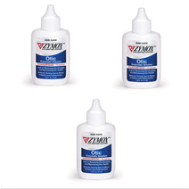 ZYMOX 자이목스 블루 반려동물 귀 케어 세정제 37ml 3개