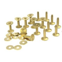 가죽공예 DIY 스트랩 체인 버클 금속 악세사리 20pcs 단단한 금관 악기 리벳 amp Burrs 가죽 기술 벨트 수화물 장식 못 영원한 압정 잠 그개 6 크기, 9x3.3x9mm