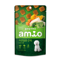 풀무원 아미오 강아지간식 자연담은간식 두부 너겟 80g 10개, 자연담은 간식