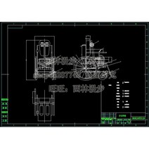 스쿠터 전동차 계단용 휠체어 노인 CAD 도면 및 지침이 포함된 자체 추진 전동 설계