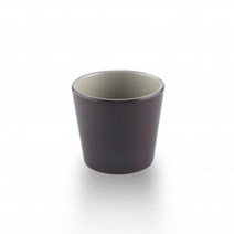 투톤 멜라민 민 물컵(200ml)-한식 한정식 퓨전 레스토랑 업소용 멜라민그릇, TK그레이브라운