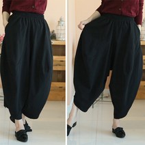 여성바지 가성비그자체~항아리바지 밴딩팬츠 편한바지 절바지 500시리즈