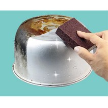 녹제거 스펀지 녹지우개 찌든 녹 철제거 업소용수세미, 1개, 상세페이지참조