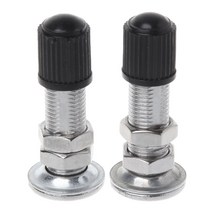 밸브 초경량 아연 합금 Mtb Mountain Road Bi 용 2 PCS 31mm 자전거 Schrader