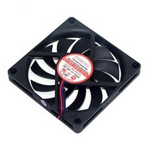 케이스쿨러 쿨링팬 80MM 10T 1볼베어링 3핀 12V 0.26A 냉각팬 나사포함, 단품